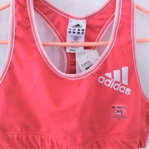 Athletic Sports Bra NWT Motivate W44249 active reversible turn over band Pink
